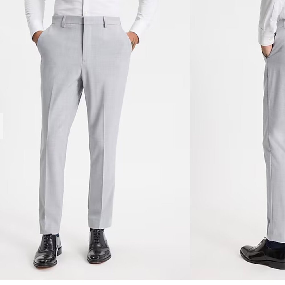 Mens Light Gray Pants | The Express Photographer Pant